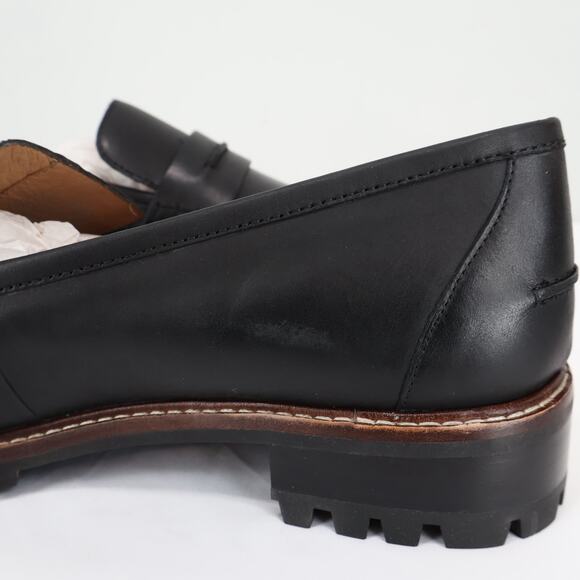 Madewell The Corinne Lugsole Loafer True Black Size 10.5 NWOB - Picture 11 of 11